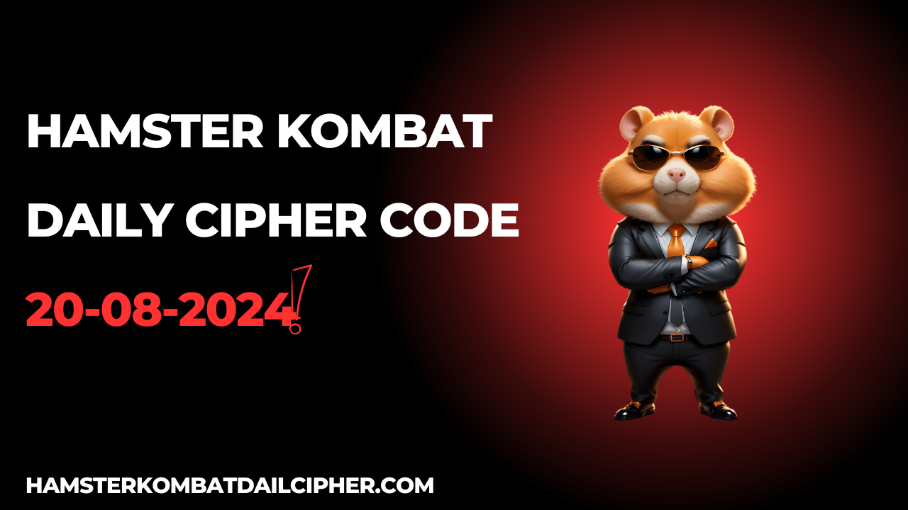 Hamster Kombat Daily Cipher 20 August