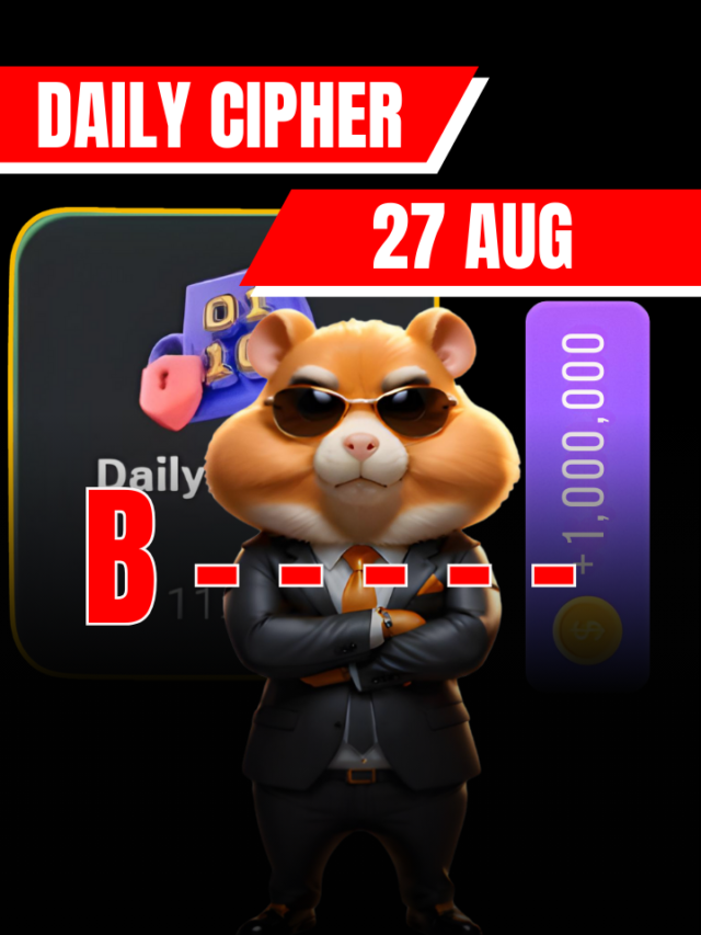 Hamster Kombat Daily Cipher 27 August