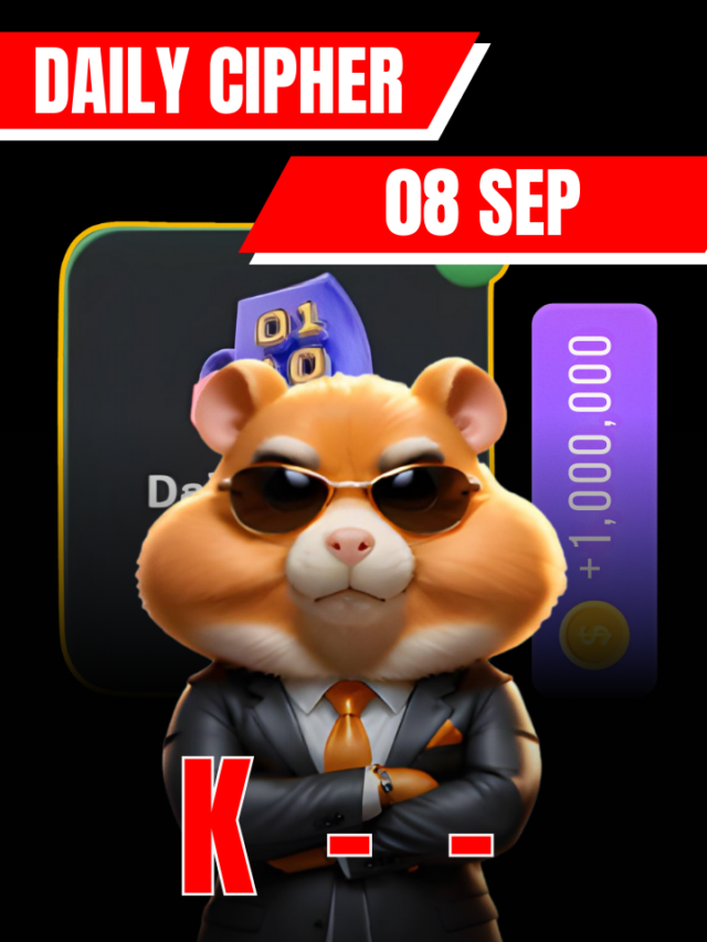 Hamster Kombat Daily Cipher September Hamster Kombat Daily Combo