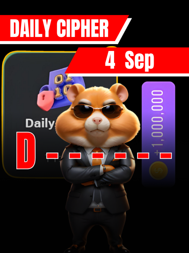 Hamster Kombat Daily Cipher 4 September